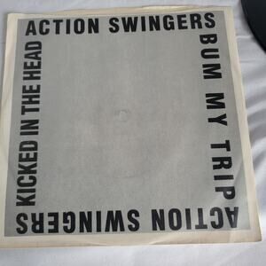 Action Swingers 7"  bum my trip Noiseville  1989   jon spencer
